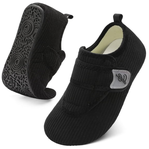 Barerun Women Men Wide Comfy Slippers Soft Barefoot Slip on House Shoes