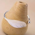 thumbnail image 5 of Nvzi Pulsera de moda con hojas abiertas, brazalete sencillo con forma de planta, joyería para mujer, regalo de cumpleaños, 5 of 5