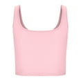 thumbnail image 4 of Ruimatai Women's Summer Sleeveless Blouse Casual Round Neck Solid Tank Top Comfortable Lightweight Breathable Loose Fit T-Shirt, 4 of 5