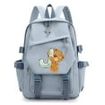 thumbnail image 4 of Little Bear 26 English Letters Backpack Student Girl School Backpack Bookbag Cosplay Canvas Children Kid Back To School Backpack, 4 of 5