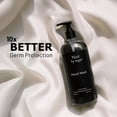 thumbnail image 5 of Avyya Advanced Hand Wash 10.14 fl oz | Plant-Derived and pH Balanced | 10x Germ Protection with Hydration | Gentle, Moisturizing and Detoxifying Hand Wash (2, Noir + Zeste), 5 of 8