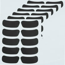 Football Drip 14 Sheets Eye Black Stickers Sports Eye Black Strips Face Decals for Baseball Softball Football Lacrosse Sports Occasion Eye Black Football