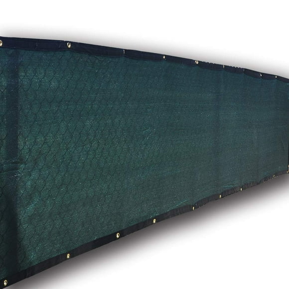 Alion Home © Privacy Screen for Backyard Deck, Patio, Balcony, Fence. Dark Green (1' x 26')