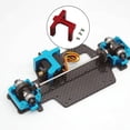 thumbnail image 4 of Soporte de montaje de servo de aluminio CUTICAT para K989 P939 Trucks Piezas de bricolaje rojo, 4 of 7