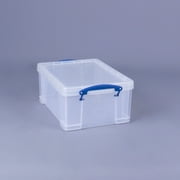 Really Useful Box 9L Storage Container w/Snap Lid & Clip Lock Handles
