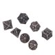 thumbnail image 5 of Juego De Dados Huecos, Dados De Metal Huecos 7 Piezas Números Grandes Para Juego De Cartas, 5 of 8