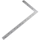 thumbnail image 1 of Escuadra de carpintero de metal, 150 x 300 mm, regla de acero inoxidable para un corte preciso de 90 grados, ideal para carpinteros, ingenieros y artesanos, 1 of 5