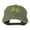 Olive Green, variant on St Patrick's Day Clover Embroidered Cap - Dark Green OSFM
