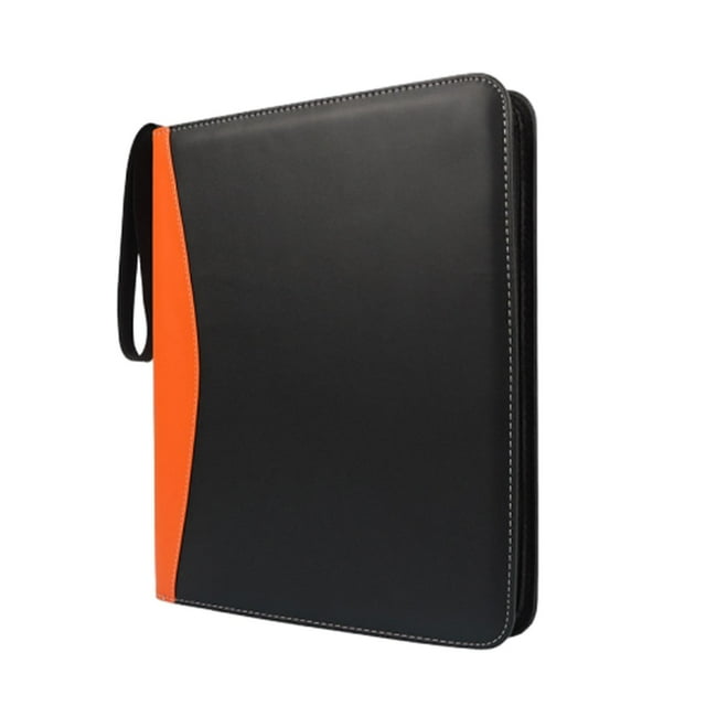 Esquirla 9 Pockets Trading Picture Binder for Folder Card Collection Card Football Play C orange