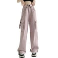 thumbnail image 5 of Women's Casual Pants High Waisted Loose Fit Wide Leg Trousers for Comfortable Everyday Use in All Seasons, 5 of 5