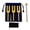 Golden, variant on YIFAEUX 3Pcs Aluminum Tuning Fork with Wooden Hammer Faux Crystal Bag 4096/4160/4225Hz Healing Instrument Tuning Fork Yoga Meditation Relaxation Accessories