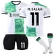 thumbnail image 1 of 2023-2024LiverpoolAwayKidsFotbollströjaKitnr11Salah, 1 of 1