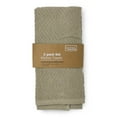 thumbnail image 4 of 3-Pack All-Cotton Kitchen Dish Towel Set Red/White, 4 of 5