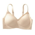 thumbnail image 1 of Brasier Mujer Ropa Interior Fina y Fresca sin Dejar Marcas para Mujer con Pequeño Push up, sin Aros, Sujetador de Sujeción Suave Extra Grande, 1 of 3