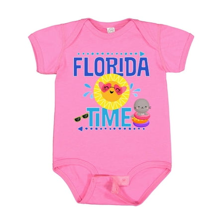 

Inktastic Florida Time Summer Vacation Gift Baby Boy or Baby Girl Bodysuit