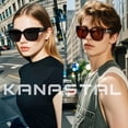 thumbnail image 2 of Gafas de sol KANASTAL polarizadas UV400 para usar sobre lentes, color negro/marrón, 2 of 6