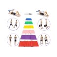 thumbnail image 4 of Home Cal TPE Yoga Resistance Band - Stretch Out/Belt Strap for Stretching to Improve Your Balance,Increase Flexibility,for Workouts and Rehab,3Pack,PINK, PURPLE,RED, 4 of 6