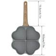 thumbnail image 3 of Non-Stick Heart-Shaped Frying Pan,Aluminum Alloy With Handle Fried Egg Pancake Pan,for Kitchen Restaurant[GREEN], 3 of 9