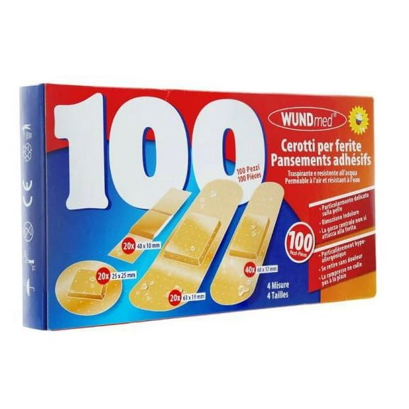 Wundmed Assorted Bandages 1 Box of 100 units