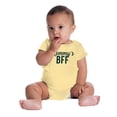 thumbnail image 4 of Mommy's BFF Cute Adorable Daughter Bodysuit Jumper Girls Infant Baby Brisco Brands 12M, 4 of 6