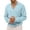 A-Blue1033, variant on Mens Waffle Knit Johnny Collar Top Long Sleeve Johnny Collar Pullover Sweater Soft Minimalist Casual Sweaters
