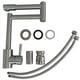 thumbnail image 4 of Llave Monomando Fregadero O Tarja Cocina Articulado Rubinett Acero Inoxidable 304 Satinado Super Lujo, 4 of 4