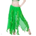 thumbnail image 2 of Whitewed Gypsy Fusion Belly Dance Dancing Class Clothes Skirts Bottoms for Women Adult Dark Green, 2 of 2