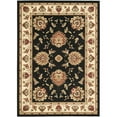 thumbnail image 4 of SAFAVIEH Lyndhurst Manuel Traditional Border Area Rug, Black/Ivory, 8'9" x 12', 4 of 5