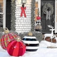 thumbnail image 5 of Bola adornada inflable gigante del Pvc de la Navidad, decoraciones al aire libre inflables de la Navidad, 5 of 5