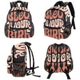 thumbnail image 4 of Valentine's Day Font Cute Book Bag with Adjustable Shoulder Strap, Large Capacity, Printed Design - Cute Accessories Backpack, 4 of 6