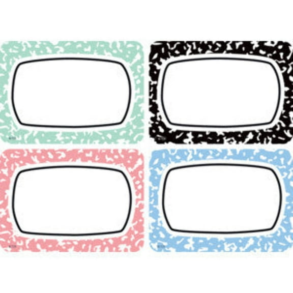 Cool for School Name Tags/Labels - Multi-Pack [TCR9320]