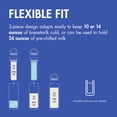 thumbnail image 3 of Boon Frosh Stainless Steel Portable Breast Milk Chiller, Blue, 3 of 7