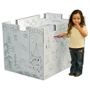 Pharmtec My Very Own Castle Cardboard Playhouse