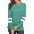 thumbnail image 2 of Sweat-shirts à Manches Longues pour Femmes Pull-over en Tricot, 2 of 6
