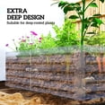 thumbnail image 4 of Outsunny Galvanized Raised Garden Bed, 6' x 3' x 2' Planter Box, Light Grey, 4 of 10