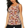 thumbnail image 2 of Haiem Maneki-Neko Cats Workout Tank Tops for Women, Athletic Sports Slim-Fit Tank Tops, Compression Sleeveless Dry Fit Shirts,Athletic Shirt-Medium, 2 of 9