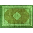 thumbnail image 1 of Ahgly Company Indoor Rectangle Medallion Green Traditional Area Rugs, 5' x 8', 1 of 1