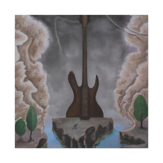 Electric Guitar Symphony. - Canvas