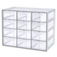 thumbnail image 1 of Caja Organizadora de Bisutería AGBOX Con 12 Cajones Color Gris, 1 of 5