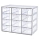 thumbnail image 1 of Caja Organizadora de Bisutería AGBOX Con 12 Cajones Color Gris, 1 of 5