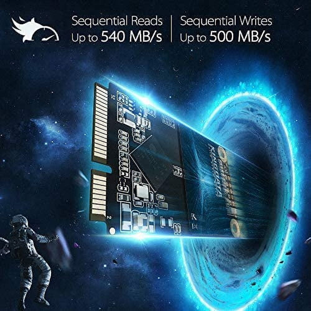 KINGDATA Msata 512GB SSD SataⅢ Internal Solid State Drive Mini Sata SSD Disk (512GB, Msata)