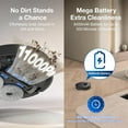 thumbnail image 5 of ECOVACS DEEBOT T30S AI Care Robot Vacuum and Mop - AI Instant Re-mop, 11000Pa, ZeroTangle Technology, TruEdge Adaptive Edge Mopping, Hot Water Mop Washing, Self Refilling, Auto-Mop Lifting, 5 of 11