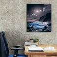 thumbnail image 3 of Epic Graffiti 'Saphire waves 2' by Anthony Casay, Canvas Wall Art, 26"x30", 3 of 8