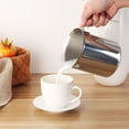 thumbnail image 5 of KAKOWELY Stainless Steel Handmade Milk Frother Double Mesh Milk Creamer Milk Maker (800CC),7.68"X6.5"X3.94", 5 of 5