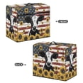 thumbnail image 3 of HELLHERO Sewing Machine Cover with Handle Cows Sunflowers Waterproof Easy Storage, 3 of 8