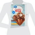 Great Value Classic Dipped Ice Cream Cones Variety Pack, 4.6 fl oz, 8