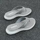 thumbnail image 3 of Ndcxsfigh Chanclas para Mujer Sandalias Cuña Informales Tanga para Verano (39 Gris), 3 of 9
