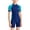 Z5-Blue, variant on Shadoumai Boys Swimwear UPF 50 Sun Swim Shirt With Comfortable Fit For Active Kids Swimming Beach Pool