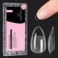 thumbnail image 1 of Gel Nail Tips Beetles, 576 unidades, extra cortas, con forma de almendra, uñas postizas, 1 of 8