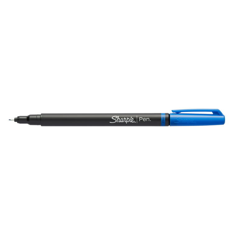 2 pack Blue Sharpie Fine Point Pens Blue